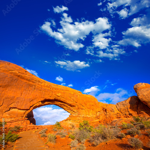 Arches National Park in Moab Utah USA