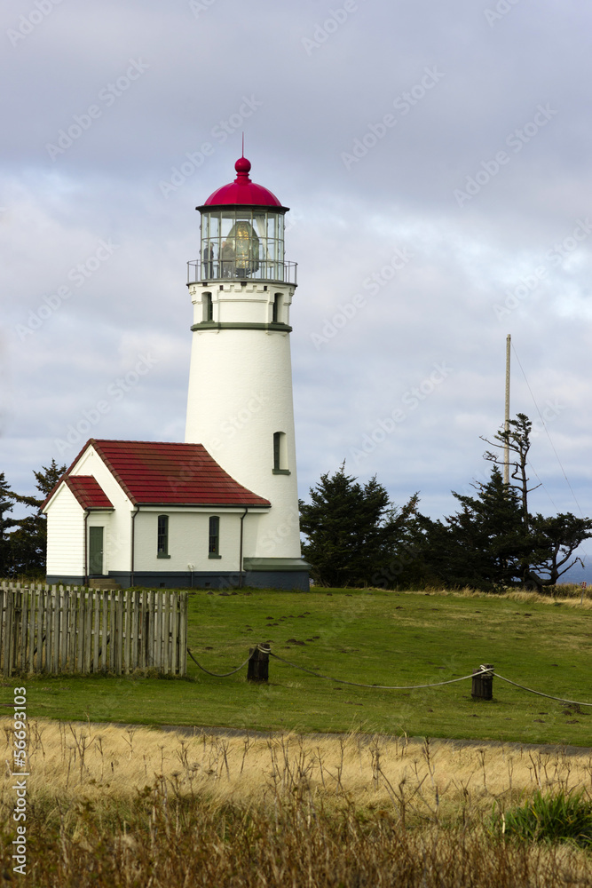 Cape Blanco Lighthouse Pacific Coast Headland Oregon USA