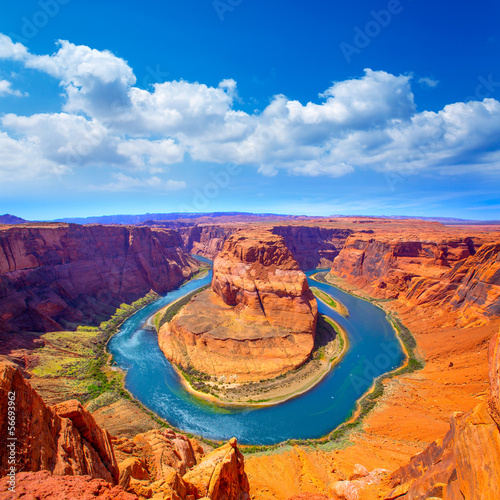 Photography Arizona Horseshoe Bend meander of Colorado River