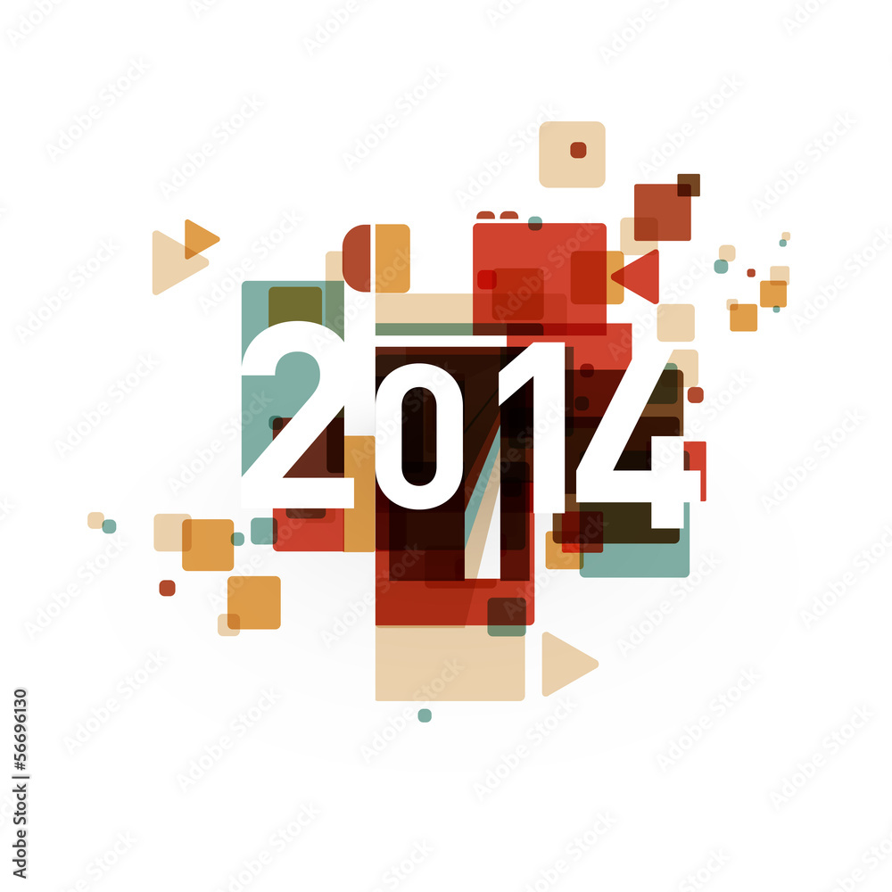 2014 colorful graphic design background 2014 colorful graphic design background