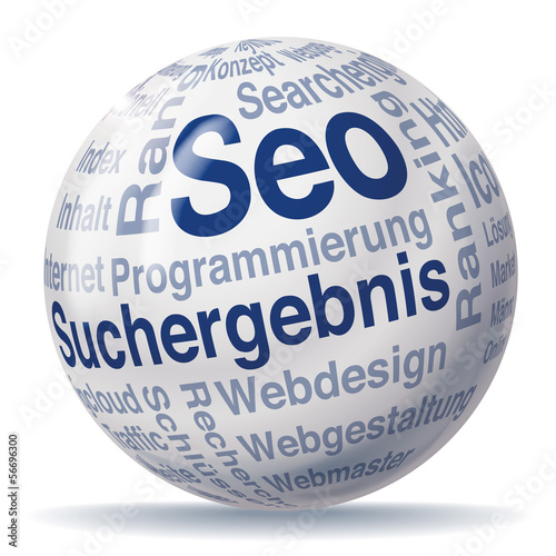 Suchergebnis und SEO Kugel