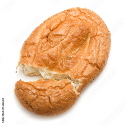 East matnakash bread, isolated on  white photo