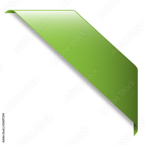 Ruban Publicitaire VERT (tampon bannière banderole panneau)