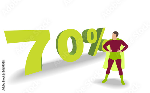Silhouette 70%