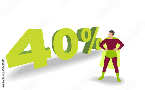 Silhouette 40%