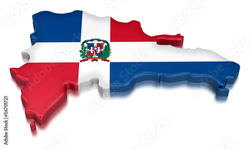 Dominican Republic  clipping path included 