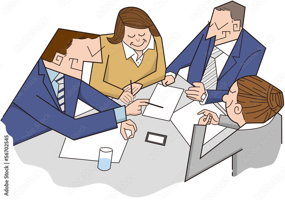 ビジネスシーン 話し合い イラスト Stock Illustration Adobe Stock ビジネスシーン 話し合い イラスト Stock Illustration Adobe Stock