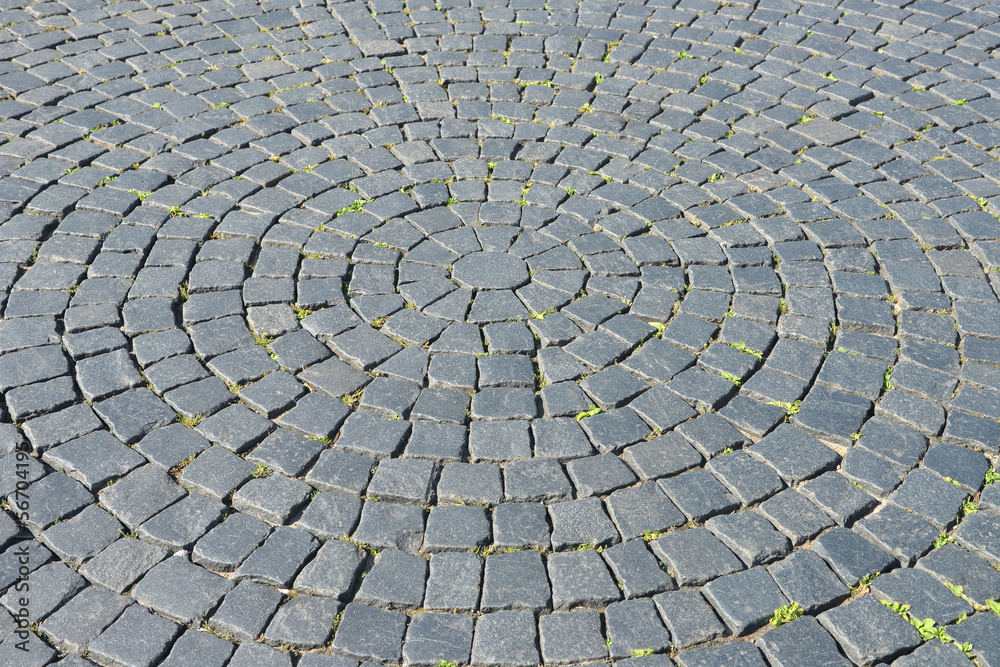 Fototapeta premium Cobblestone pavement.