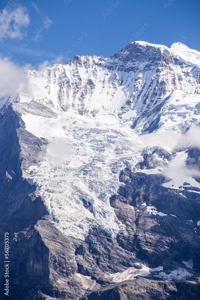 Jungfrau glaciers