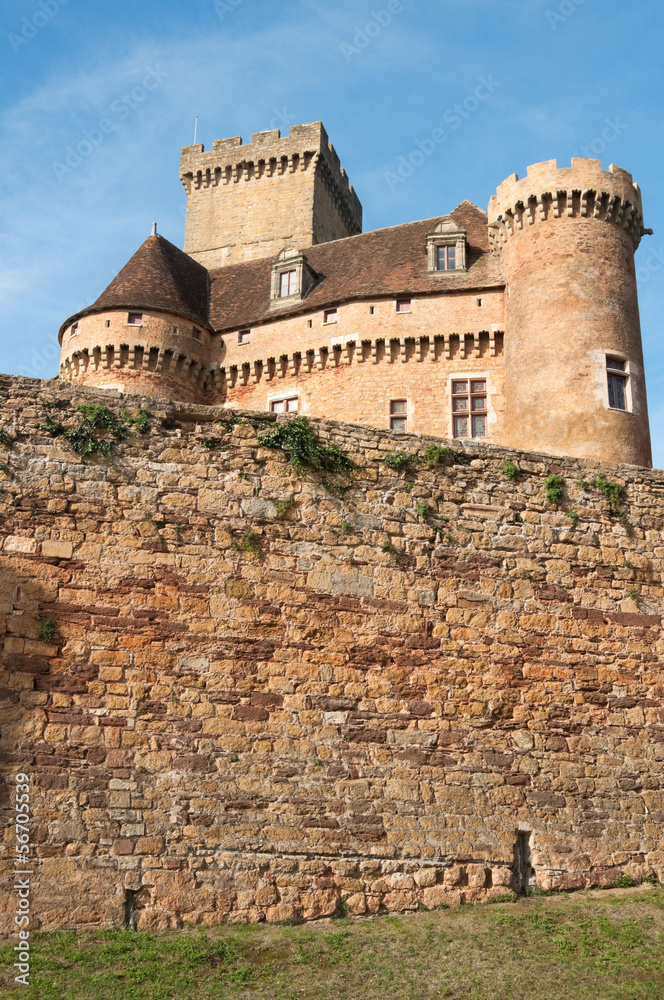 Castle of Castelnau-Bretenoux, Prudhomat (France)