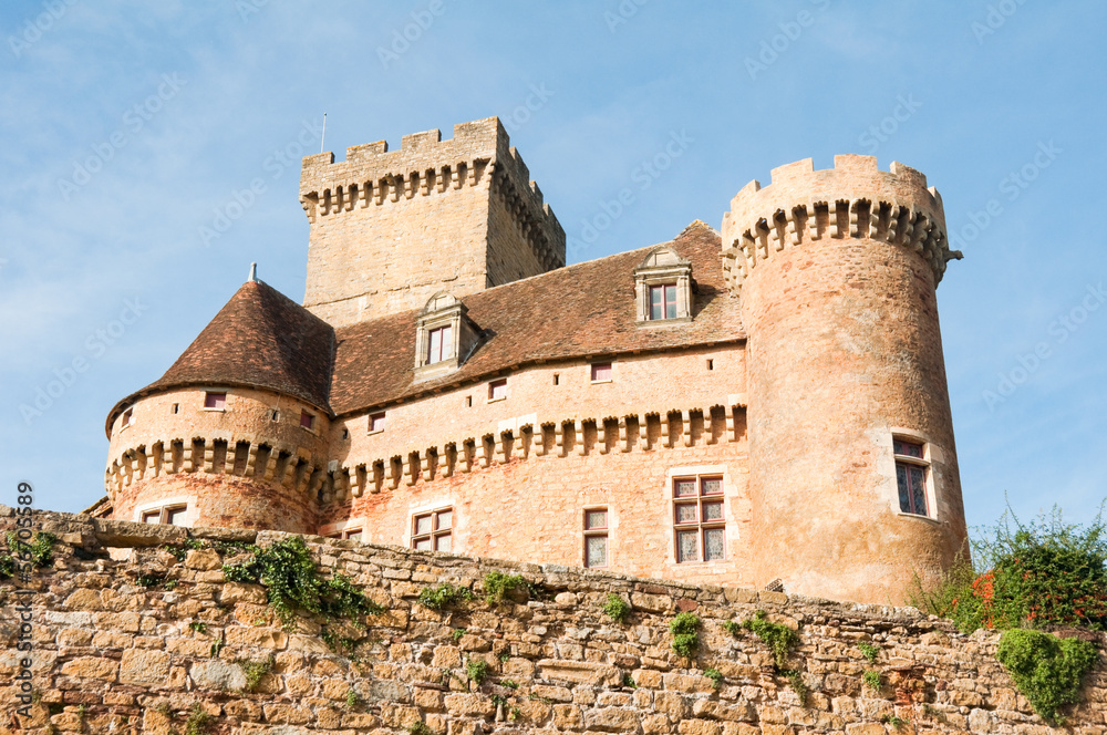 Castle of Castelnau-Bretenoux, Prudhomat (France)