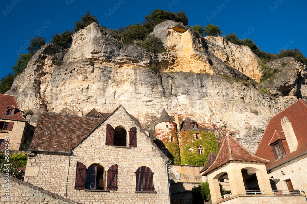 Village of La Roque-Gageac, Perigord (France)