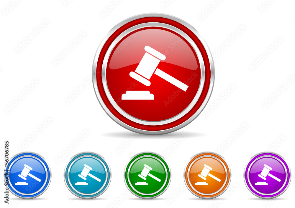 auction icon set auction icon set