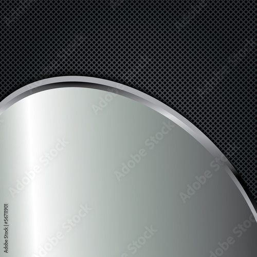 Abstract background, metallic brochure