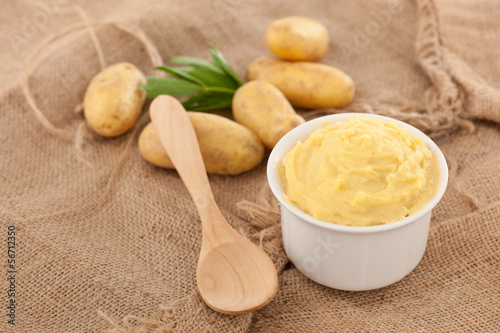 Cuadro en lienzo Kartoffelbrei