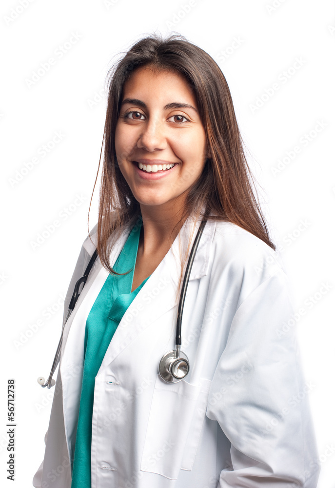 happy young doctor