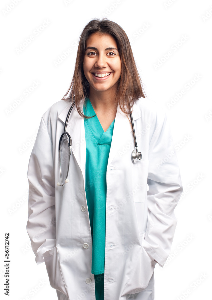 happy young doctor happy young doctor