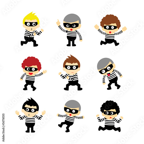 steal vector cartoon