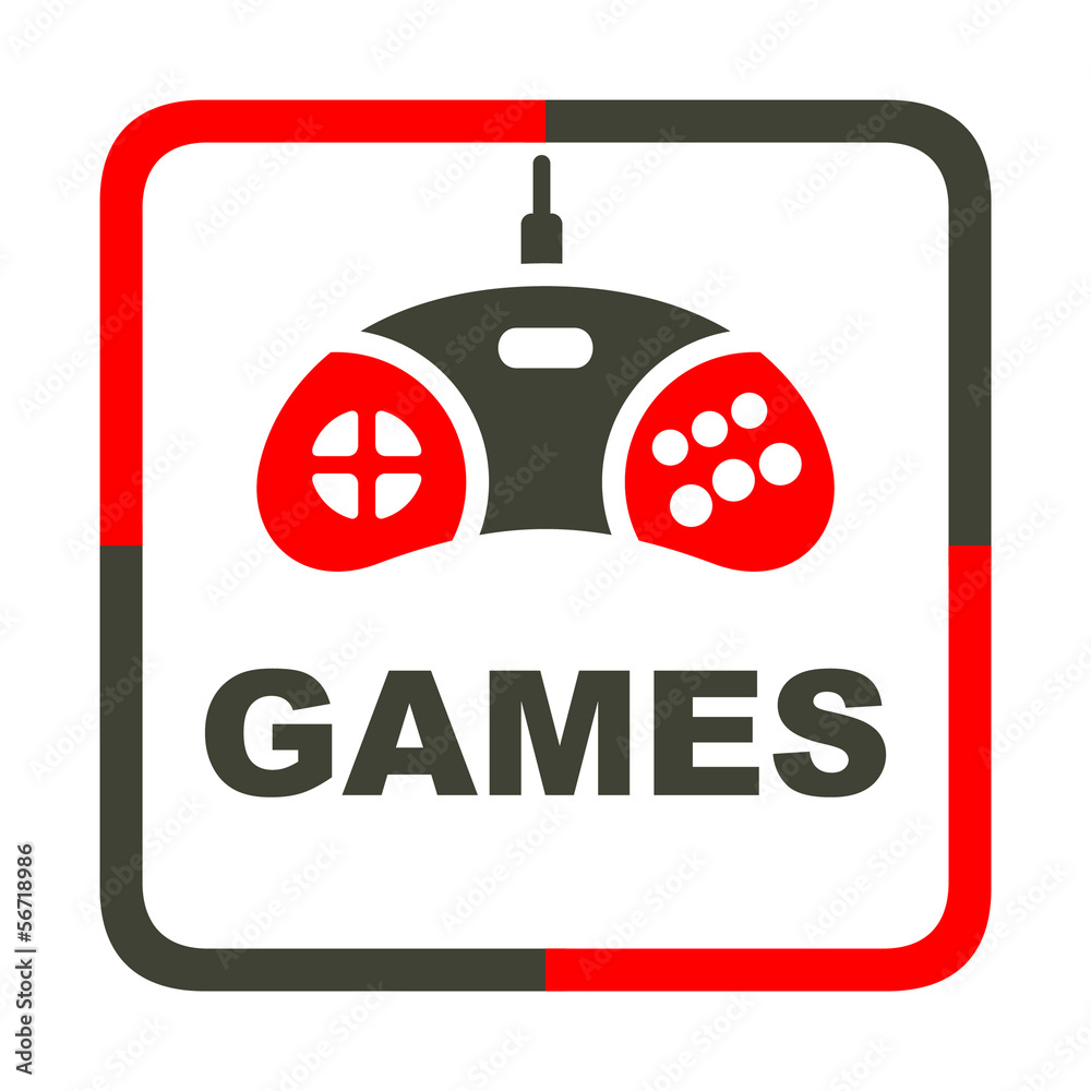 Obraz premium games icon