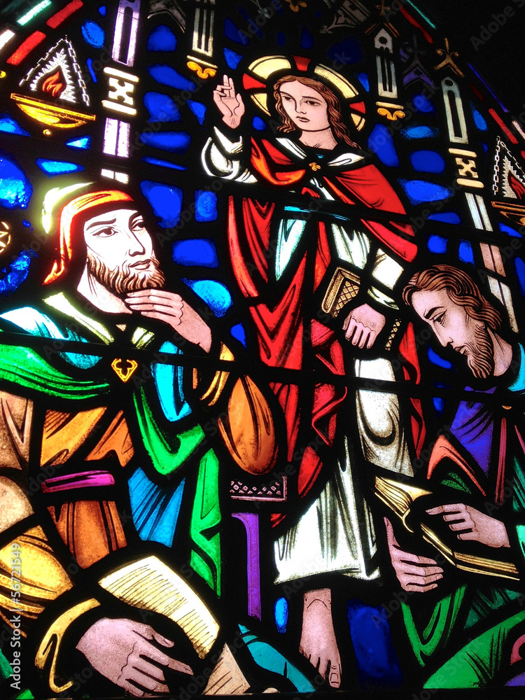 Stained Glass Jesus