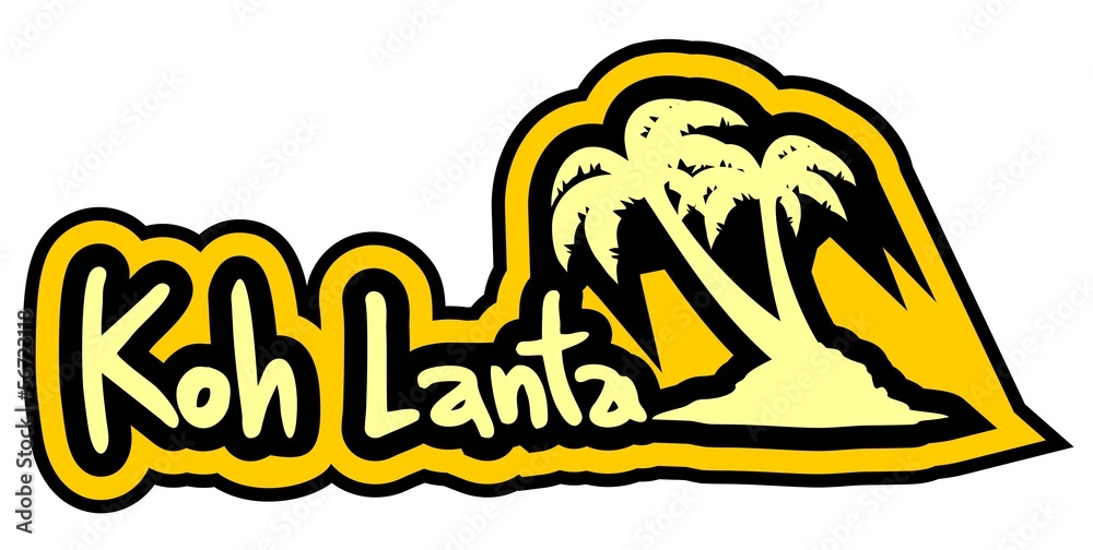 Fototapeta premium Koh lanta palm