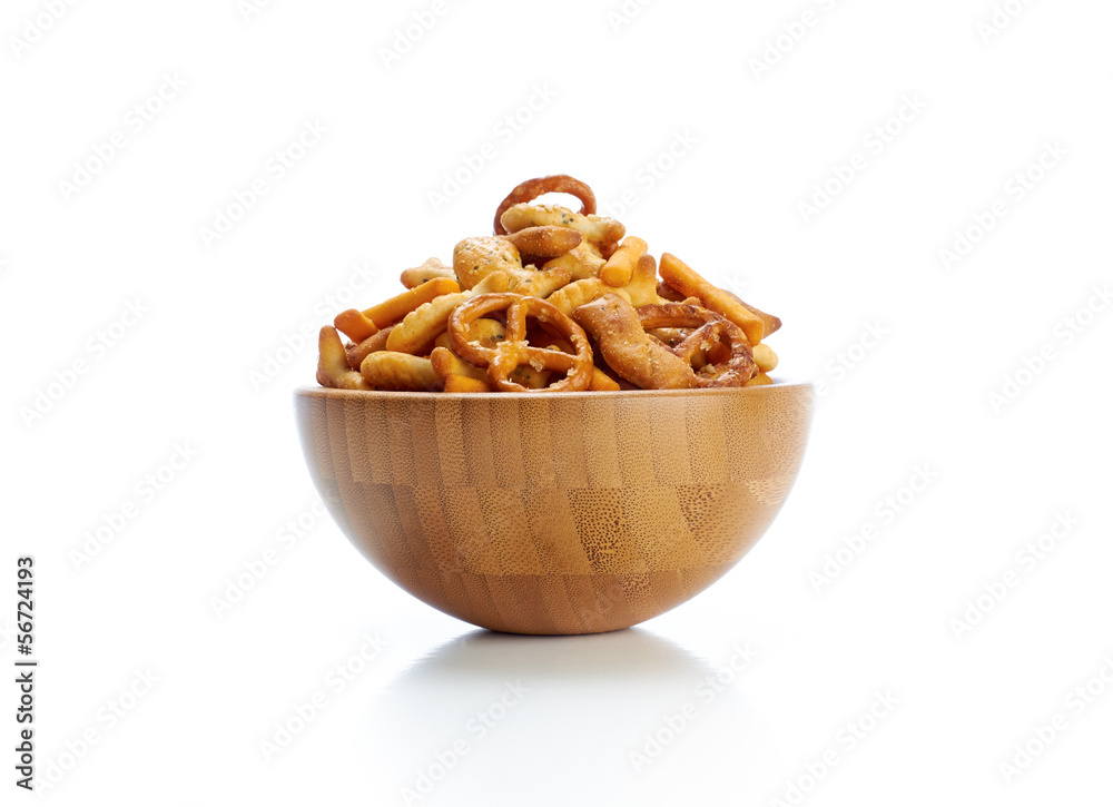 Salted party snacks