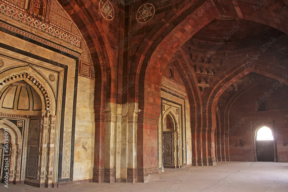 Qila-i-kuna Mosque, Purana Qila, New Delhi