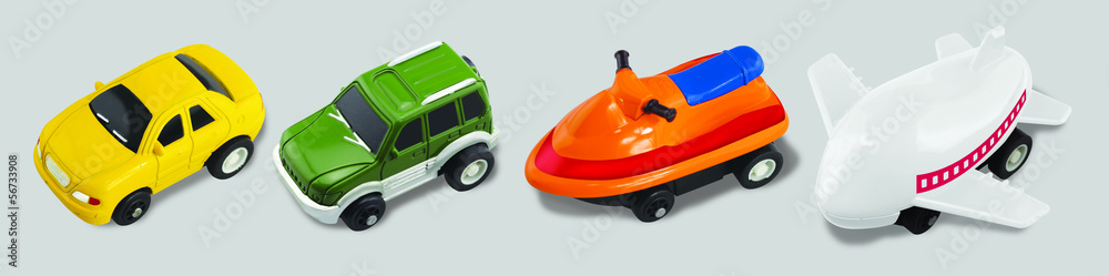Naklejka premium Vehicle Toy