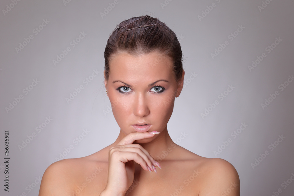 portrait of a beautiful woman portrait of a beautiful woman