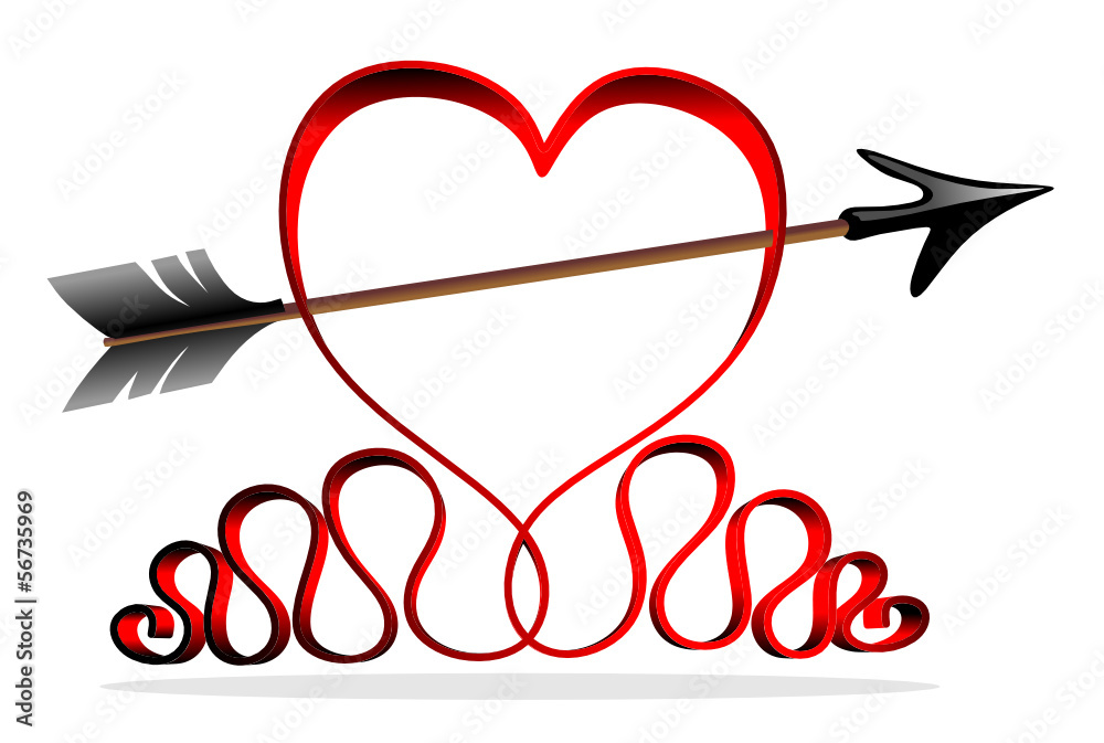 herzband0110c Stock-Vektorgrafik | Adobe Stock