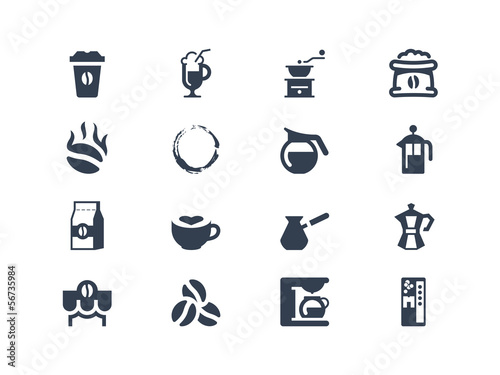 Coffee icons