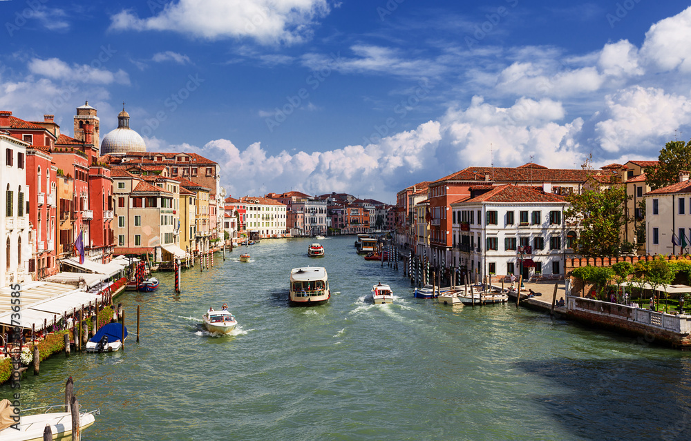 Grand Canal. Venice. Italy.
