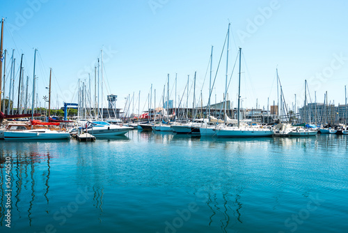Harbor in Barcelona © tan4ikk