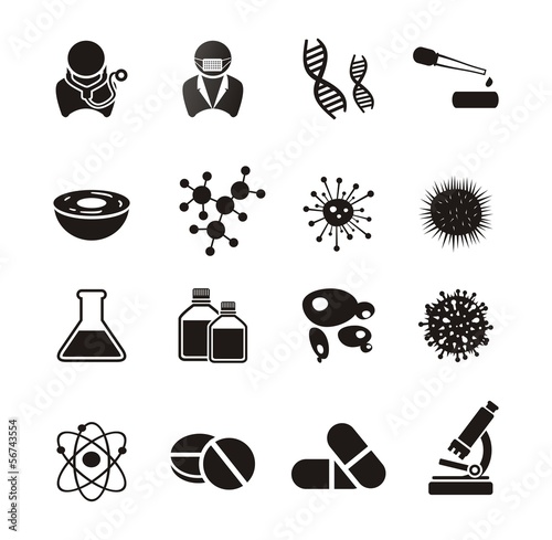biotechnology icon sets