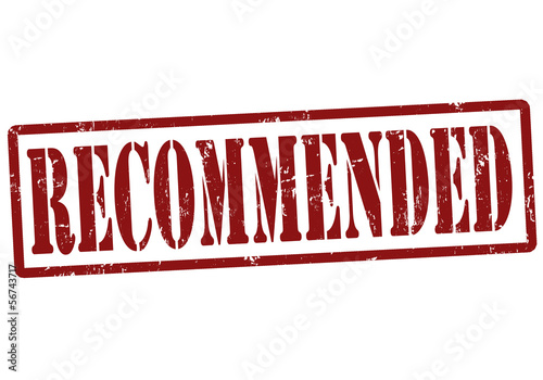 Recommended stamp