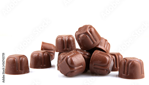 Chocolate Isolated On A White Background