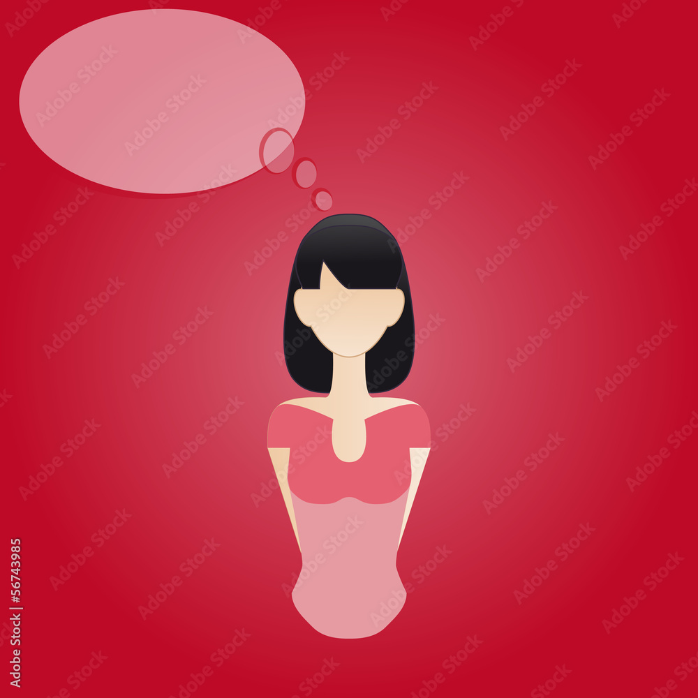 Girl thinking
