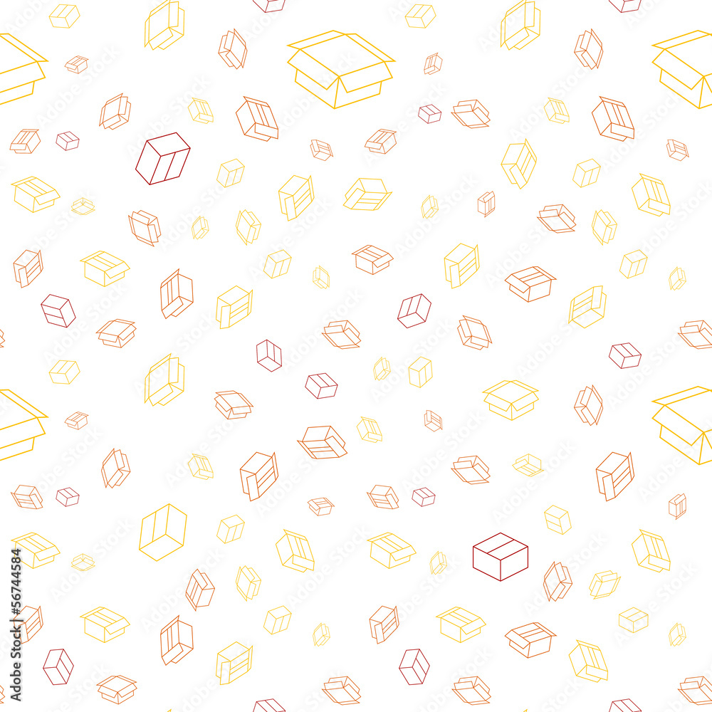 The package seamless pattern