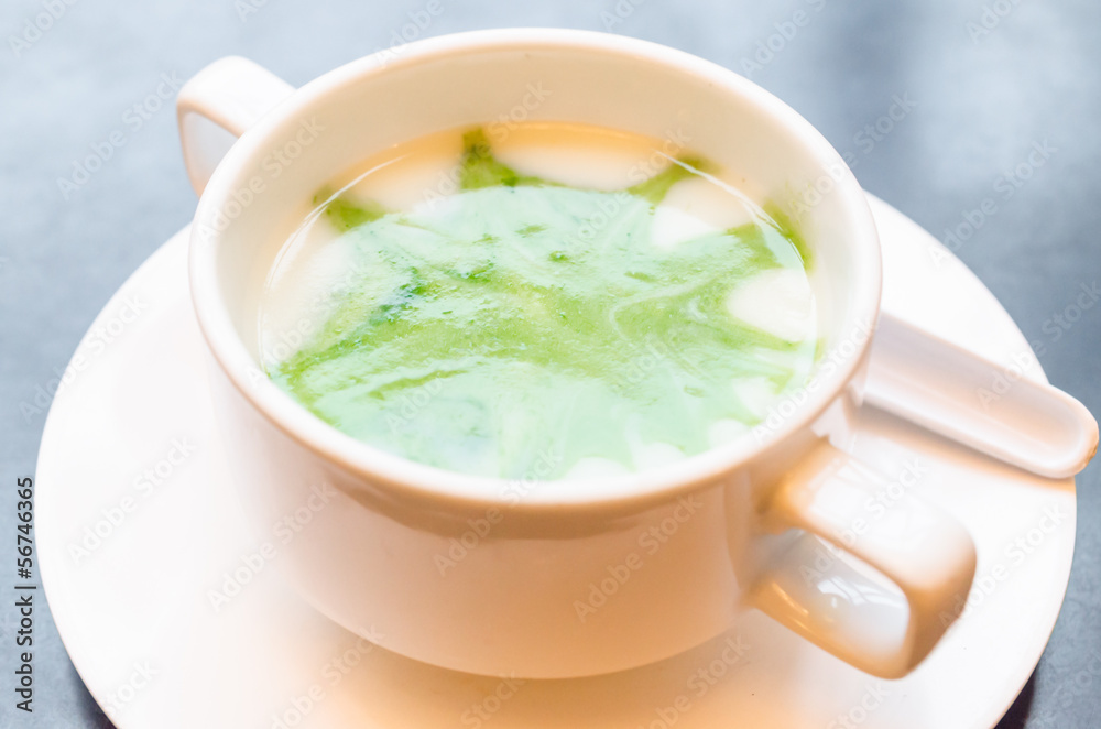 Spinach soup Spinach soup