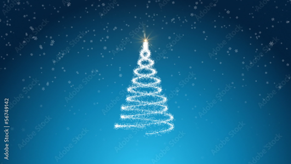 Blue winter background, loopable Blue winter background, loopable