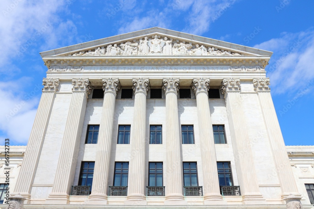 Supreme Court in Washington, DC, USA