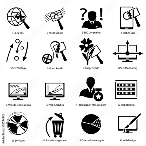 different icons for advanced designers