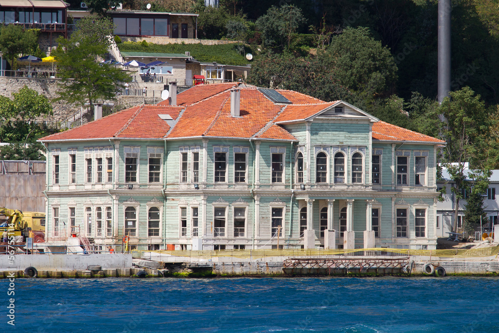Building in Bosphorus Strait