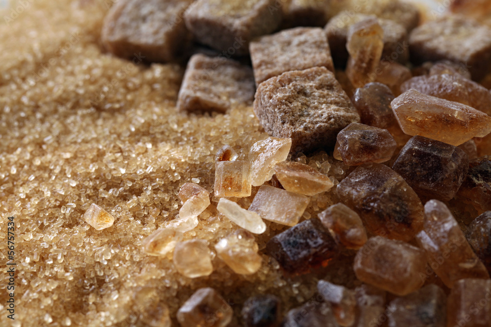 Natural brown sugar. Natural brown sugar.