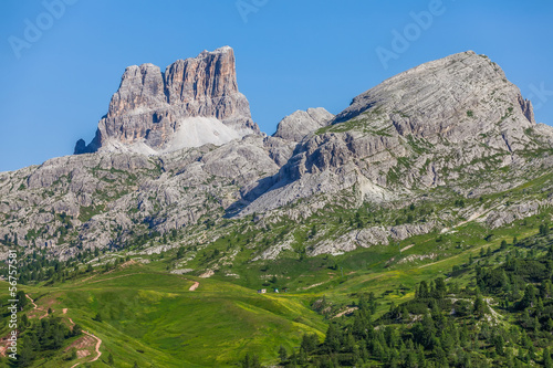 Summer mountain landscape - Dolomites, Italy