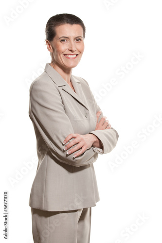 Middle-aged businesswoman