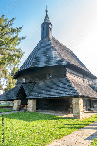 Wooden Church All Saints in Tvrdosin photo