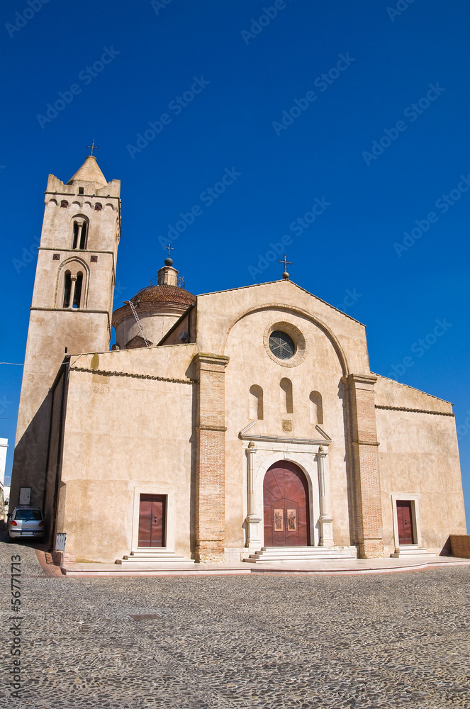 Mother Church of Pisticci. Basilicata. Italy.