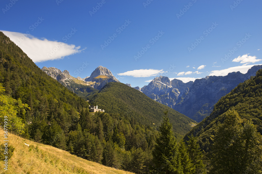 Predil Pass and Mount Mangart - Slovenia