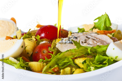Salade composée photo